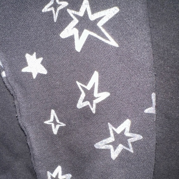 Euc black sweater with silver shimmer starz sz xxL - Picture 4 of 7